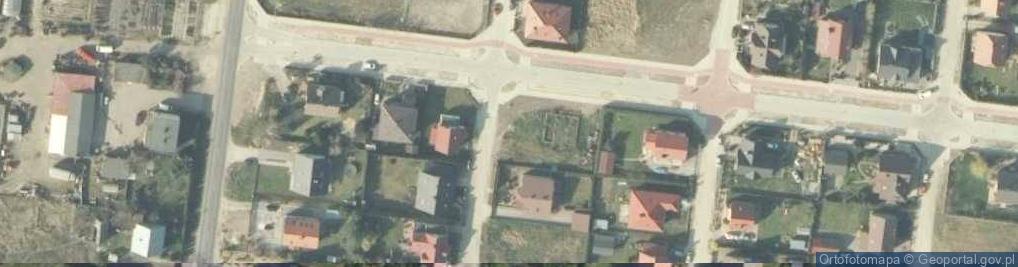 Zdjęcie satelitarne Modrakowa ul.