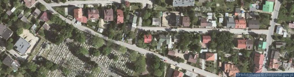 Zdjęcie satelitarne Monterska ul.