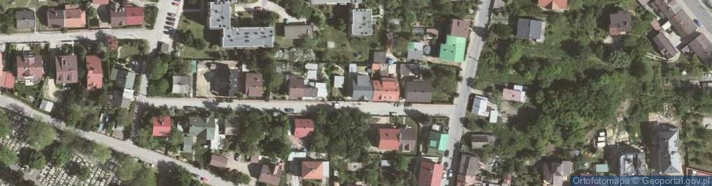 Zdjęcie satelitarne Monterska ul.