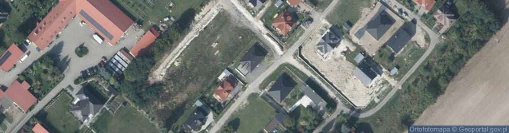 Zdjęcie satelitarne Modrzewiowa ul.