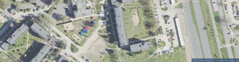 Zdjęcie satelitarne Morawskiego Franciszka Dzierżykraja ul.