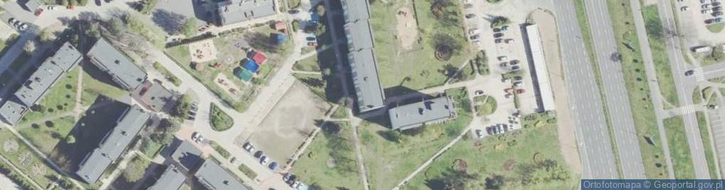 Zdjęcie satelitarne Morawskiego Franciszka Dzierżykraja ul.