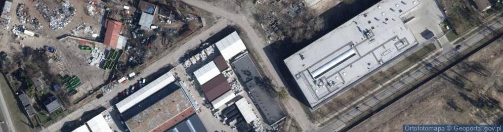 Zdjęcie satelitarne Mocna ul.