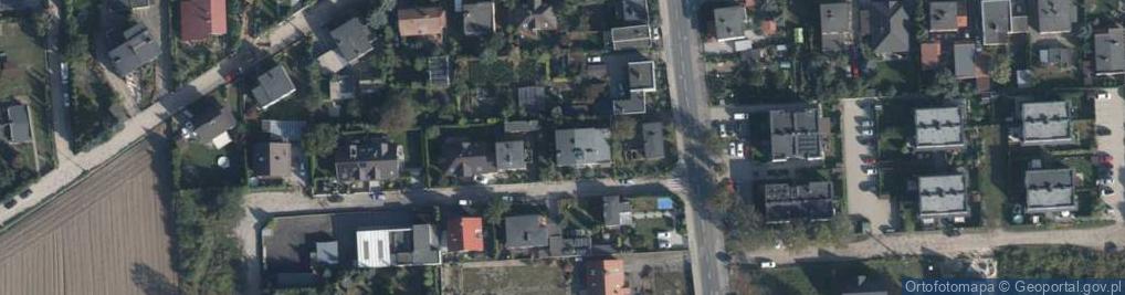 Zdjęcie satelitarne Mokra ul.