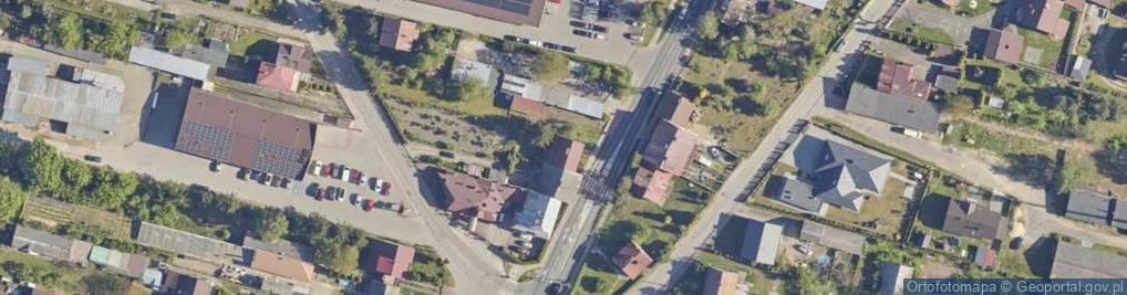 Zdjęcie satelitarne Moniuszki Stanisława ul.