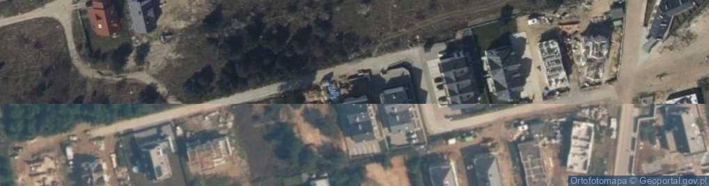 Zdjęcie satelitarne Morskie Wzgórze ul.