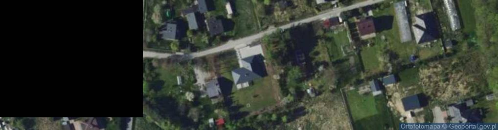 Zdjęcie satelitarne Modrzewiowa ul.