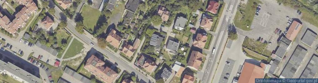 Zdjęcie satelitarne Moniuszki Stanisława ul.