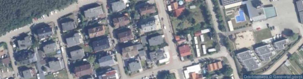 Zdjęcie satelitarne Morska ul.