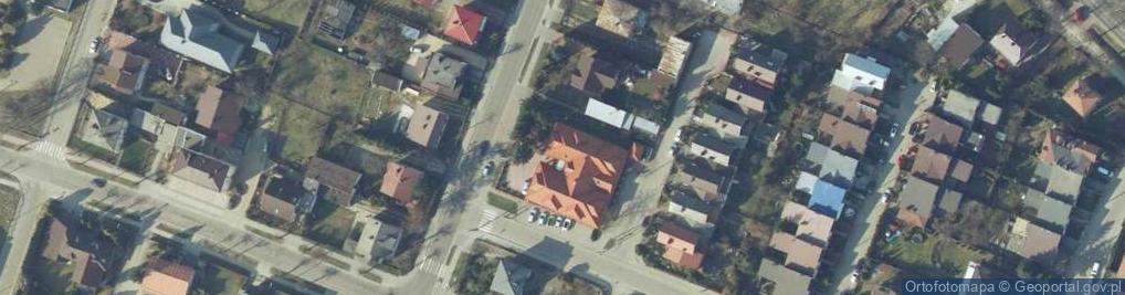 Zdjęcie satelitarne Morawskiej Zuzanny ul.