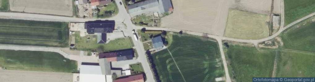 Zdjęcie satelitarne Mochów ul.