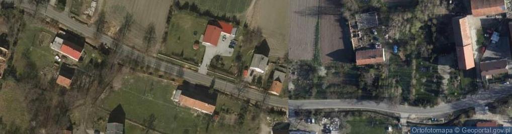 Zdjęcie satelitarne Modlęcin ul.
