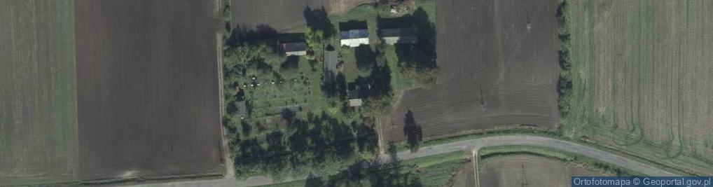 Zdjęcie satelitarne Modryń-Kolonia ul.
