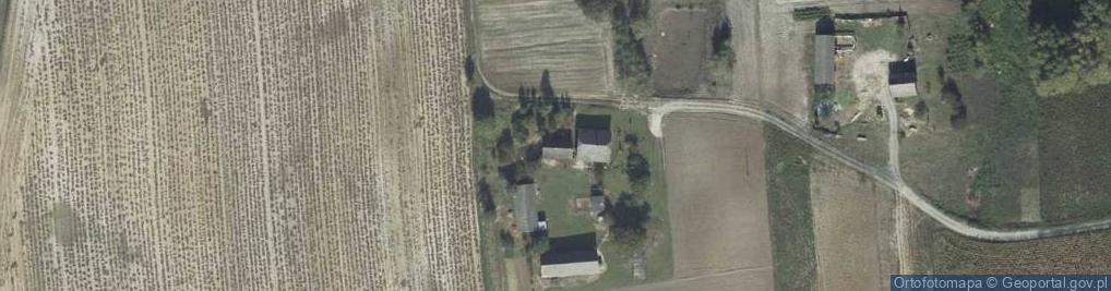 Zdjęcie satelitarne Modryń-Kolonia ul.