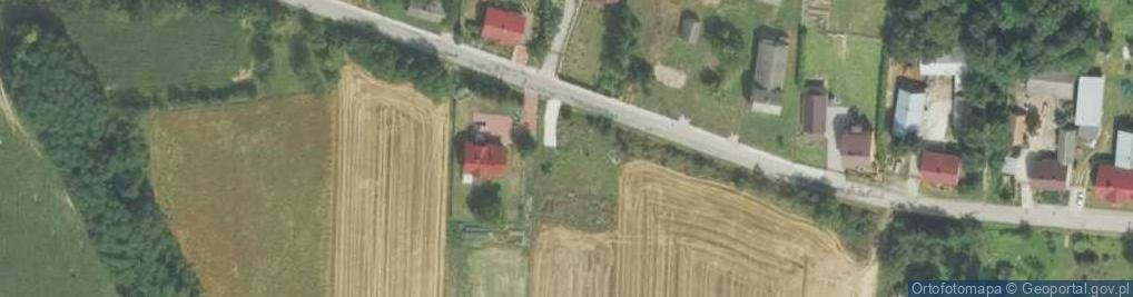 Zdjęcie satelitarne Modrzany ul.