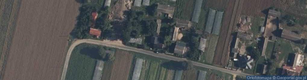 Zdjęcie satelitarne Modrzejowice-Kąty ul.