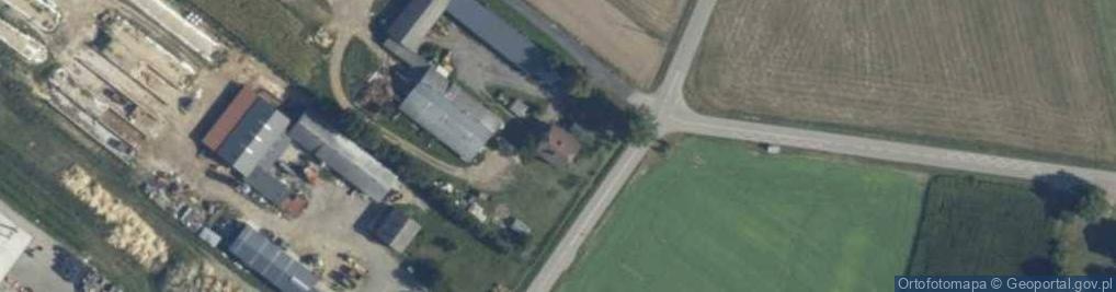Zdjęcie satelitarne Modrzew ul.
