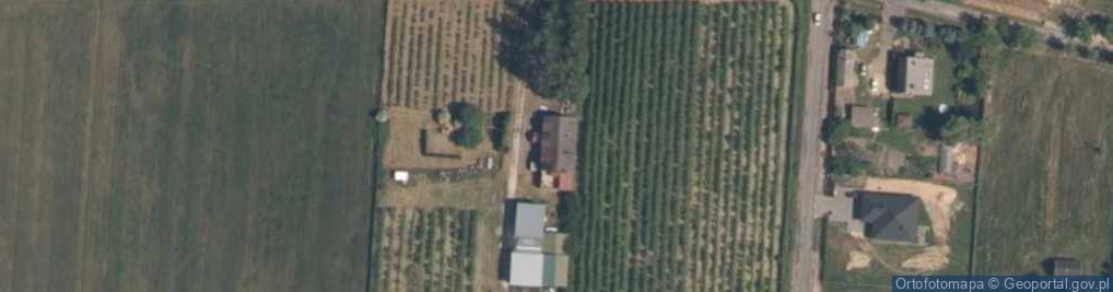 Zdjęcie satelitarne Modrzewek ul.