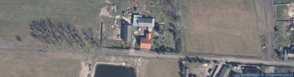 Zdjęcie satelitarne Modrzewie ul.