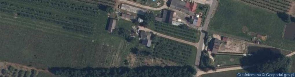 Zdjęcie satelitarne Modrzewina ul.