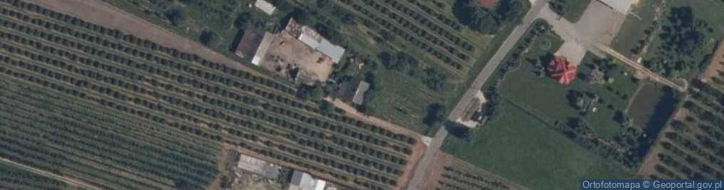 Zdjęcie satelitarne Modrzewina ul.