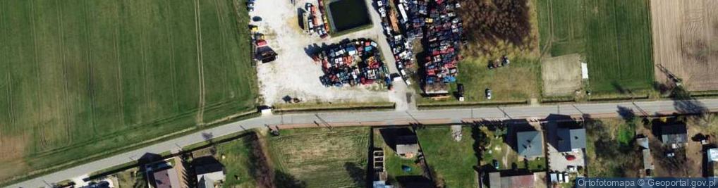 Zdjęcie satelitarne Mokra ul.