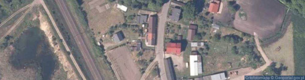 Zdjęcie satelitarne Mokrzyca Wielka ul.