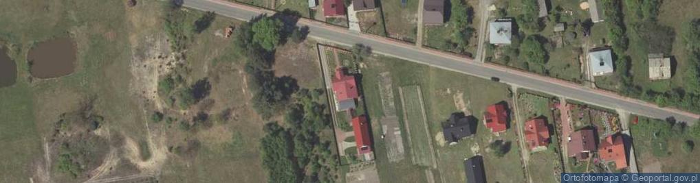 Zdjęcie satelitarne Momoty Górne ul.