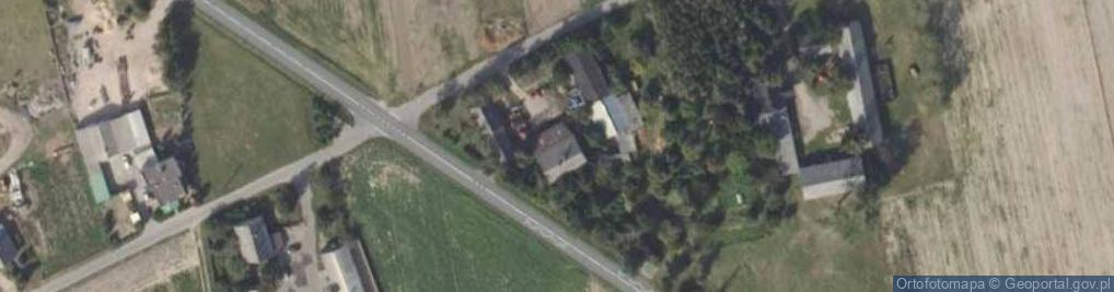 Zdjęcie satelitarne Morakówko ul.