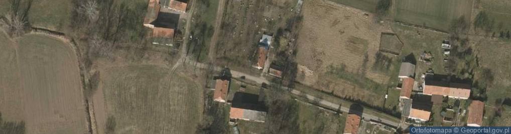 Zdjęcie satelitarne Morawa ul.