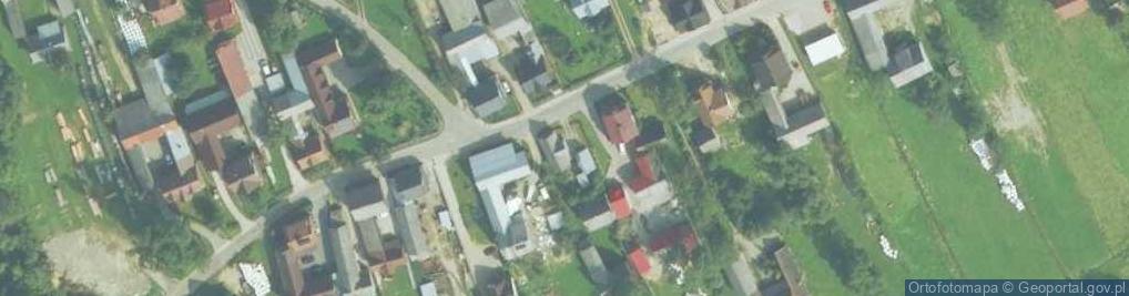 Zdjęcie satelitarne Morawczyna ul.