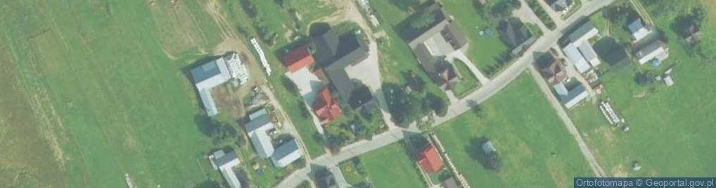 Zdjęcie satelitarne Morawczyna ul.