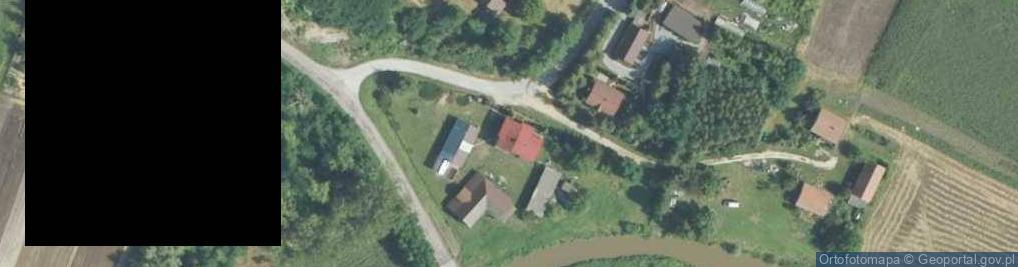 Zdjęcie satelitarne Morawiany ul.