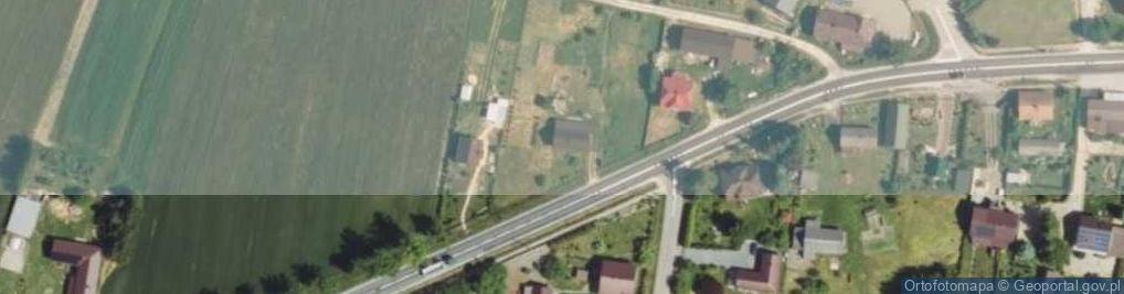 Zdjęcie satelitarne Moskorzew ul.