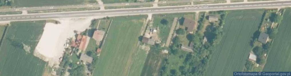 Zdjęcie satelitarne Moskorzew ul.