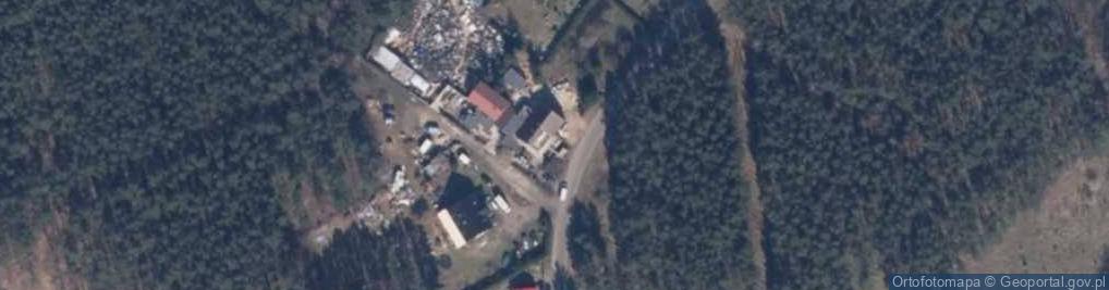 Zdjęcie satelitarne Mostno ul.