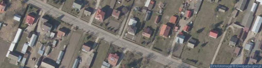 Zdjęcie satelitarne Moszczona Królewska ul.