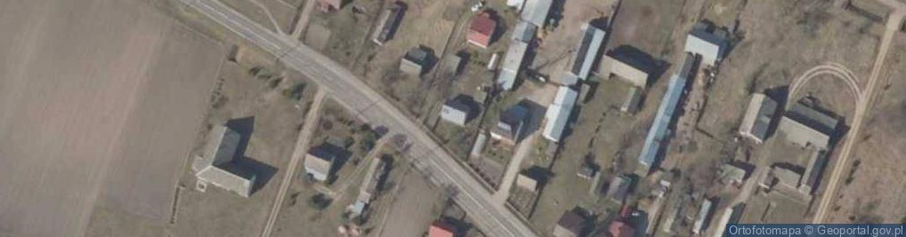Zdjęcie satelitarne Moszczona Królewska ul.