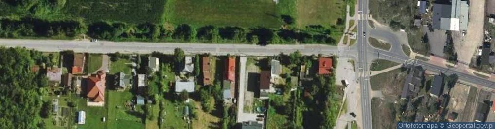 Zdjęcie satelitarne Moszna-Wieś ul.