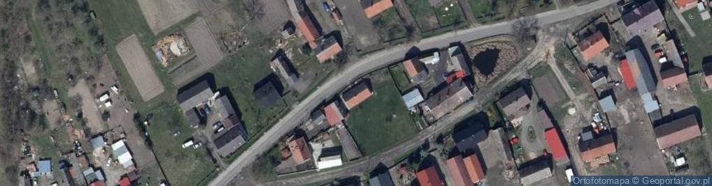 Zdjęcie satelitarne Mozów ul.