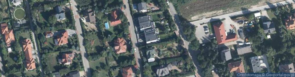 Zdjęcie satelitarne Modrzewiowa ul.