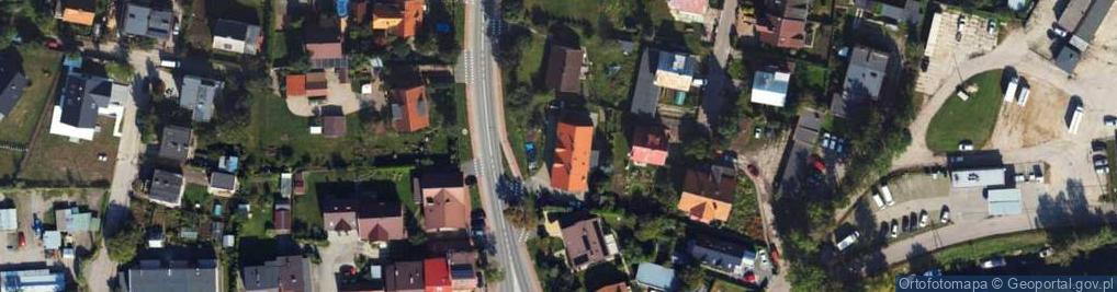 Zdjęcie satelitarne Morska ul.