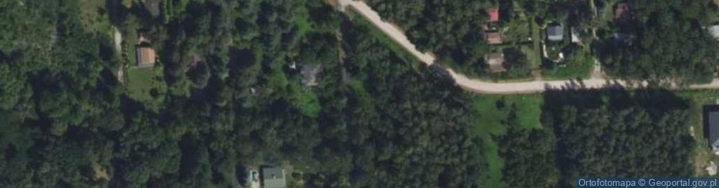 Zdjęcie satelitarne Modrzewiowa ul.