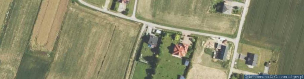 Zdjęcie satelitarne Modrzewiowa ul.