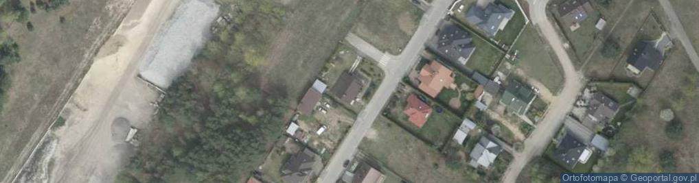 Zdjęcie satelitarne Modra ul.