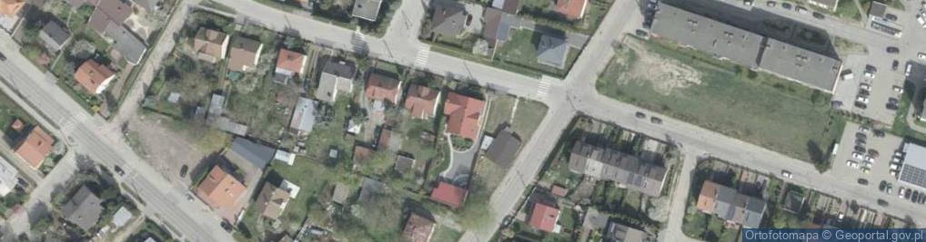 Zdjęcie satelitarne Moniuszki Stanisława ul.