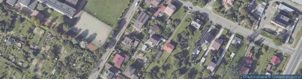 Zdjęcie satelitarne Modra ul.