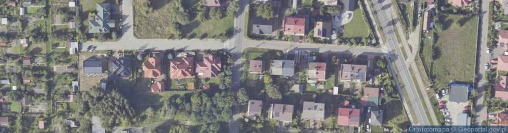 Zdjęcie satelitarne Mokra ul.