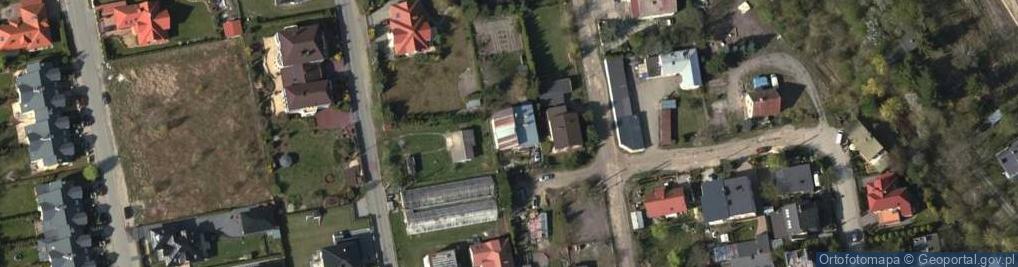 Zdjęcie satelitarne Modrzejewskiej ul.