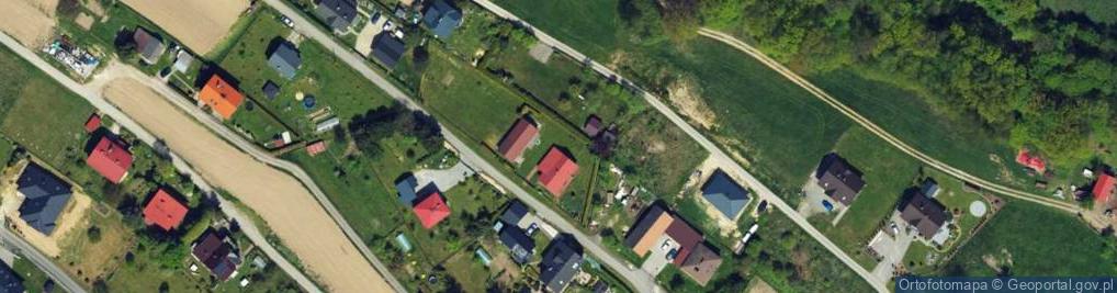 Zdjęcie satelitarne Modrzewiowa ul.